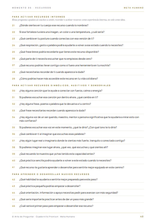 Preguntas organizadas