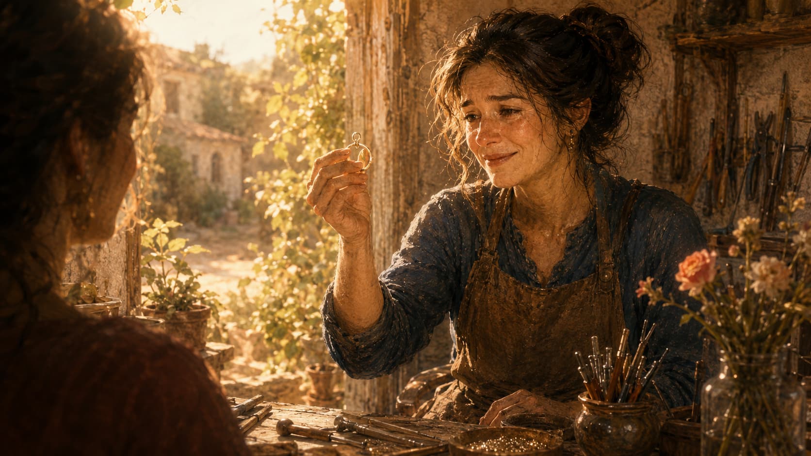 Una pieza terminada, con sus marcas, bajo el sol · Meta Humano
