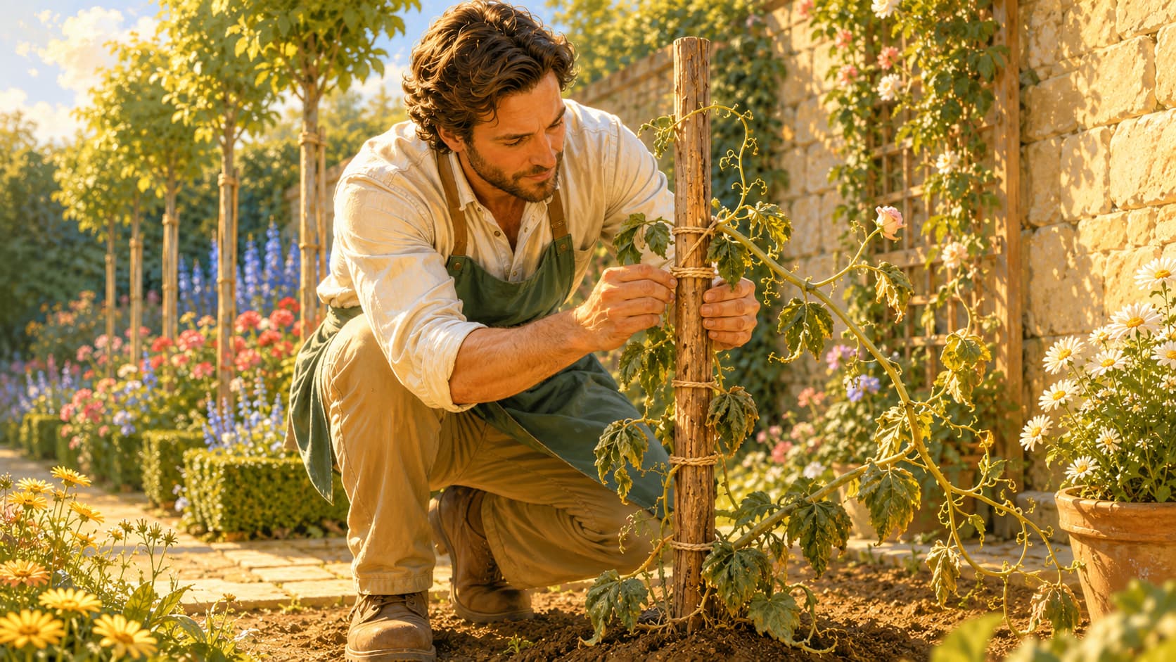 El jardinero que quería un jardín a su imagen · Meta Humano