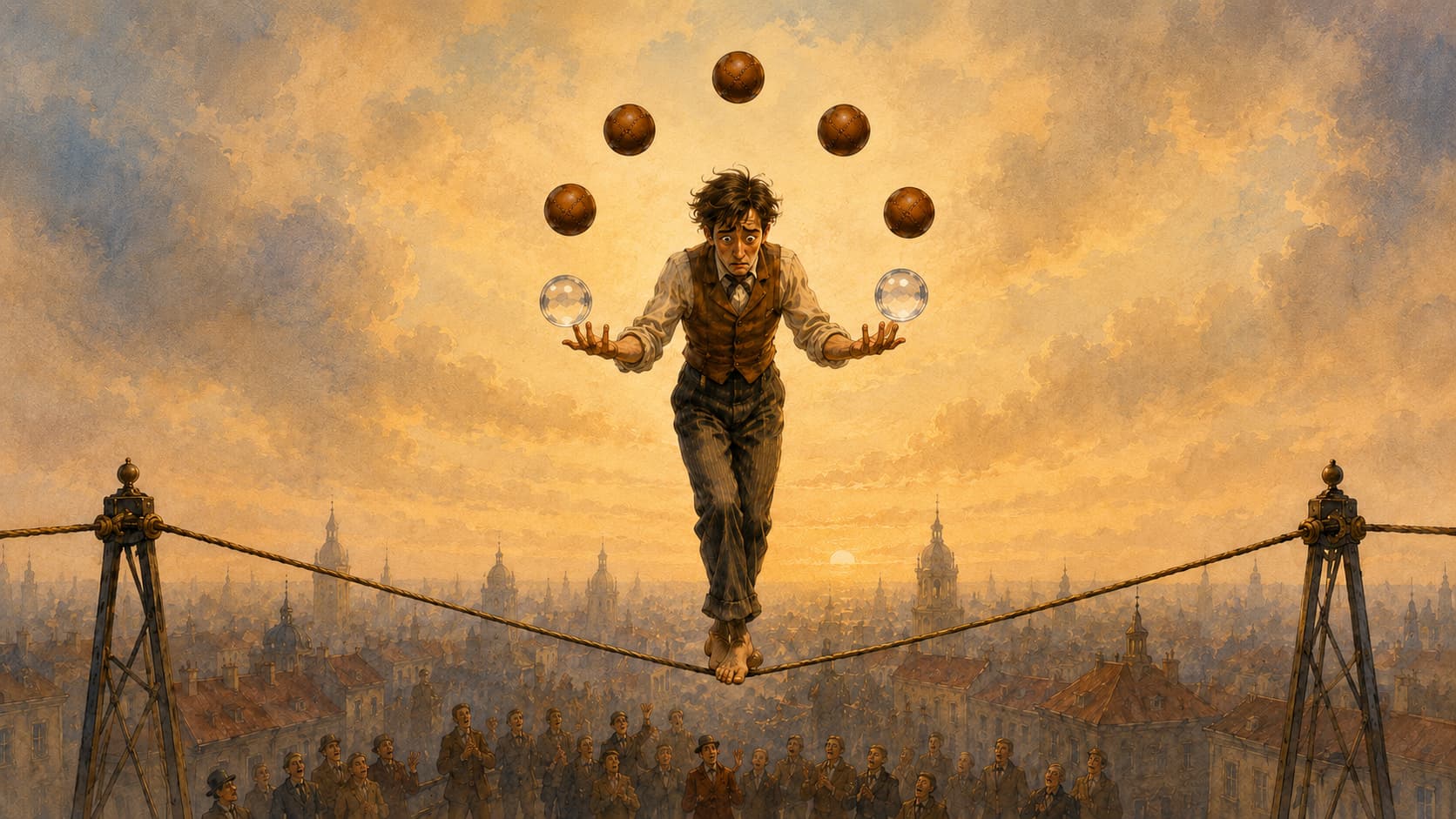 El malabarista de la cuerda floja · Meta Humano